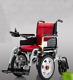 Foldable Lightweight Portable 24v 20ah Electric Power Wheelchair No Slide
