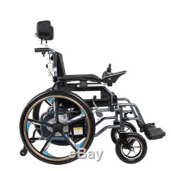Foldable Lightweight Portable Dual Battery 24V 20Ah Electric Power Wheelchair