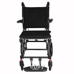Foldable Transport Wheelchair Trolleys for Elderly Aircraft Travel (with Bag)