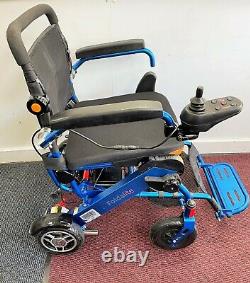 Foldalite Electric Wheelchair Lightweight Folds In Seconds Transportable Chair