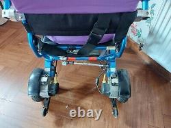 Foldalite Pro Electric Wheelchair Lightweight Folding REDUCED FOR QUICK SALE