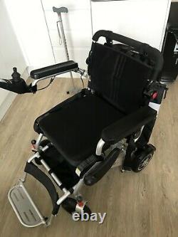 Foldalite Pro Electric Wheelchair Powerchair Lightweight Folding Travel Lithium