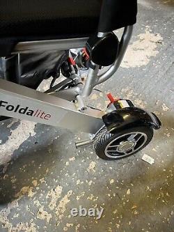 Foldalite Pro Lightweight Folding Electric Wheelchair 2 Batteries Great Quality