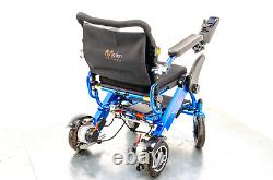 Foldalite Used Electric Wheelchair Lightweight Lithium Folding Travel Powerchair