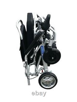 Folding Electric Wheelchair, Lightweight Hi-tech Powerchair 120kg Loadcapacity