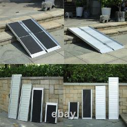 Folding Lightweight Wheelchair Access Ramp Mobility Scooter Suitcase Disabled UK