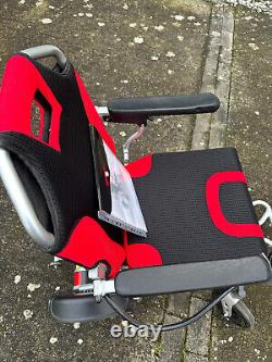 Folding electric wheelchair light weight, Pop Fold & Go, pristine condition