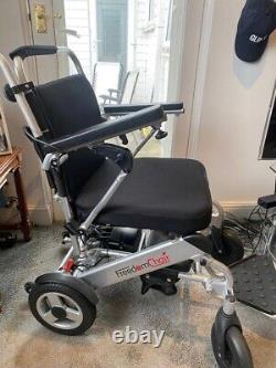 Freedom A06 Lightweight Easy to Fold Electric Wheelchair. Good Condition
