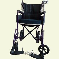 Fusion Lite Aluminium-Propelled Folding Wheelchair With Gel Comfort Cushion