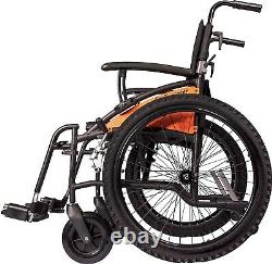 G-Explorer lightweight Wheelchair With Off Road All Terrain Wheels