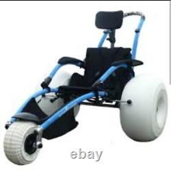 Hippocampe beach wheelchair, brand new condition. Size Large