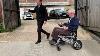 How Use An Electric Folding Wheelchair Outside Full Lith Tech Smart Chair X Demo