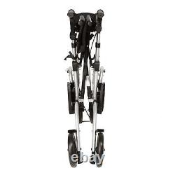 Hybrid Duo 2 in 1 rollator / lightweight folding walker wheelchair walking frame