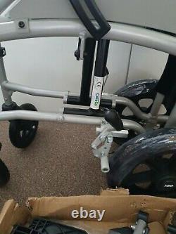 I-GO Airrex LT Lightweight Folding Puncture Proof Transit Wheelchair 16'' Seat