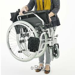 I-GO Airrex LT Self Propelled Lightweight Folding Transportable Wheelchair