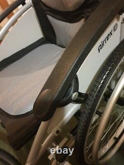 I-GO Airrex LT Self Propelled Lightweight Folding Transportable Wheelchair 18