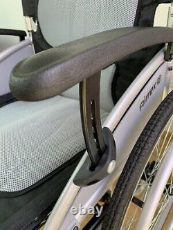 I-GO Airrex LT Self Propelled Lightweight Folding Wheelchair Seat Width 50cm