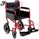 I-lite Travel Transit Wheelchair Red Im-9095r