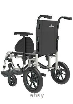 Icon 30 Slim Width Transit Wheelchair 16 Seat Attendant Push Lightweight