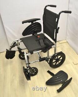 Icon 30 Slim Width Transit Wheelchair 16 Seat Attendant Push Lightweight