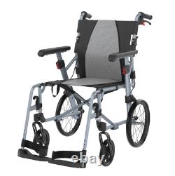 Icon 35 Ultra Lite Transport Lightweight Folding Wheelchair from 8.2kg