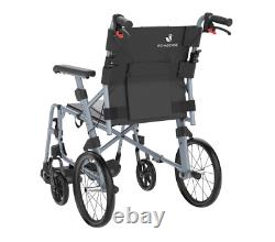 Icon 35 Ultra Lite Transport Lightweight Folding Wheelchair from 8.2kg