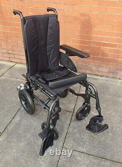 Invacare Action 3 Transit Wheelchair 38cm Seat Width Narrow Tall Push Handles