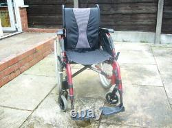 Invacare Action lightweight alloy folding wheelchair