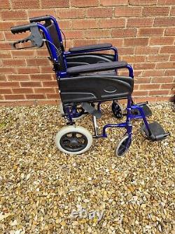 Invacare Alu Lite Folding Transit Mobility Wheelchair