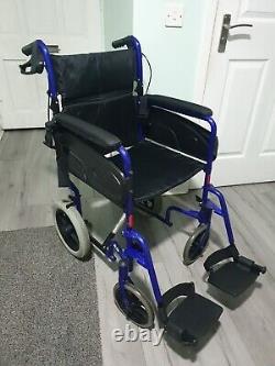Invacare Alu Lite Transit Lightweight Wheelchair 18 Seat Width Liverpool Area