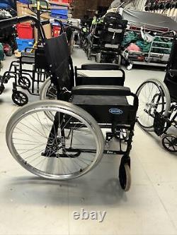 Invacare Ben NG Manual Folding Wheelchair Attendant Propelled