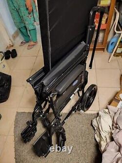 Invacare Lightweight Aluminium Folding Travel Wheelchair
