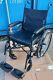 Invacare Lomax Folding Self Propelled Wheelchair With Pressure Relief Cushion