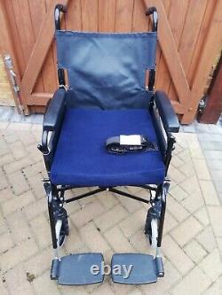Invacare Self Propelled Wheel Chair Quick Folding Wheelchair + Booster Seat Ect