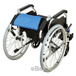 KINGS Elite Wheelchair Foldable Lightweight Self Propelled Transit Mobility Aid