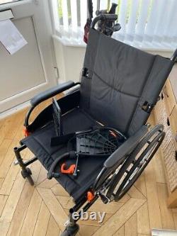 Karma Agile Aluminium Self Propel Wheelchair 18 Seat Immaculate, never used