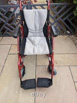 Karma Ergo 115 Lightweight Wheelchair Red
