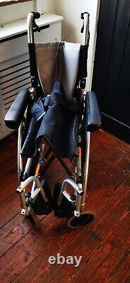 Karma Ergo 115 Lite Foldaway Wheelchair Fits In A Small Car Recently Serviced