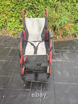 Karma Ergo 115'Self-Propelled Wheelchair (RED)