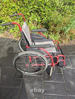 Karma Ergo 115 Self-Propelled Wheelchair Red