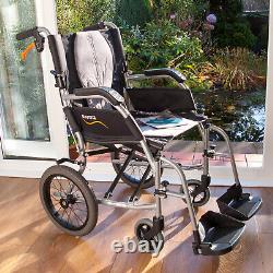 Karma Ergo Lite 2 Folding Ultralight Transit Wheelchair Immaculate 18 x 16 Seat