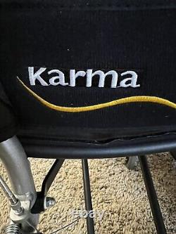 Karma Ergo Lite 2 Ultra Light Folding Self Propel Wheelchair With Brakes VGC