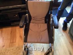 Karma Ergo Lite Wheelchair Lightweight foldable Padded seat and back