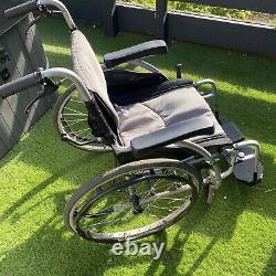 Karma S-Ergo115 Self-Propelled Wheelchair. Grey