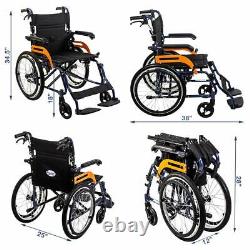 KosmoCare Elegant Dzire Premium Lightweight Folding Wheelchair
