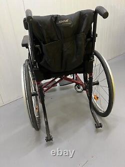 Kuschell Compact Folding Wheelchair & New Lightweight Wheels