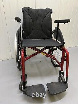 Kuschell Compact Folding Wheelchair & New Lightweight Wheels