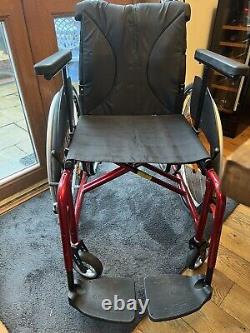 Kuschell Compact Folding Wheelchair With Brand New Lightweight Wheels