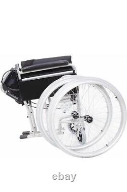 Lightweight Aluminium Folding Self Propelled Wheelchair Removable Wheels