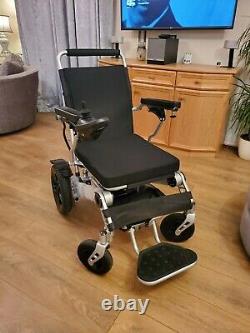 Lightweight Electric Folding Wheelchair, 24kg, 4mph, 2 x 250w motor